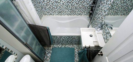 как увеличить пространство в ванной