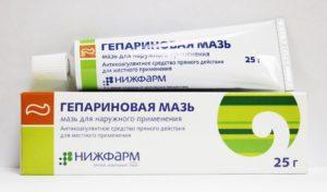 Гепариновая мазь от мозолей