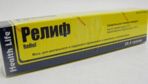 Релиф мазь от геморроя